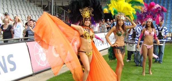 Samba kostuums brazilie